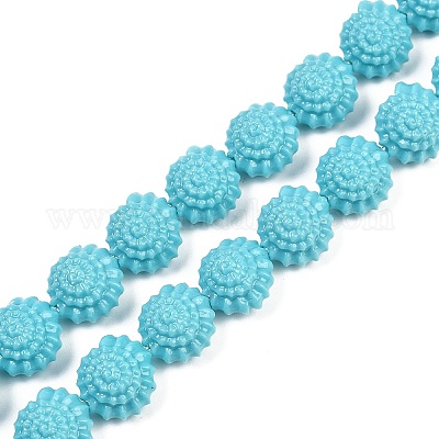 Synthetic Coral Carved Beads Strands&nbsp;CORA-I023-05G-1