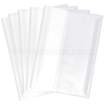 10Pcs Plastic Book Covers&nbsp;OFST-WH20816-004B-1