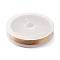 Copper Jewelry Wire, Long-Lasting Plated, Light Gold, 28 Gauge, 0.3mm, about 65.61 Feet(20m)/roll