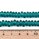 Handmade Frosted Lampwork Beads Strands&nbsp;LAMP-T007-10F-4