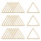 Brass Linking Rings&nbsp;KK-S327-08KC-1
