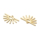 Brass Pendants&nbsp;KK-B134-10G-2