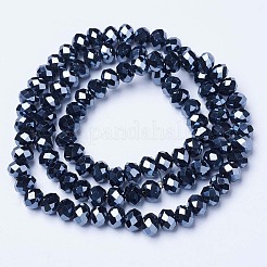 Electroplate Glass Beads Strands&nbsp;EGLA-A044-P3mm-A18