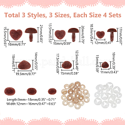 Flocky & Plastic Safety Craft Noses&nbsp;FIND-PH0020-68A