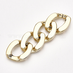 UV Plating ABS Plastic Linking Rings&nbsp;CCB-S162-09G