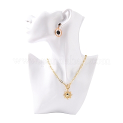 High End Resin Side Body Model Portrait Jewelry Stand&nbsp;NDIS-B001-03C