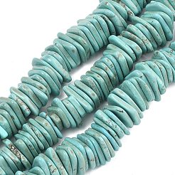 Natural Howlite Beads Strands&nbsp;G-A302-A01-01