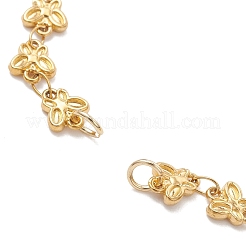 304 Stainless Steel Butterfly Link Chain Bracelet Making&nbsp;AJEW-JB01597