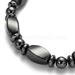 Non-Magnetic Synthetic Hematite Bracelets&nbsp;BJEW-E003-8