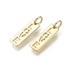 Brass Pendants&nbsp;KK-R133-049G-NF