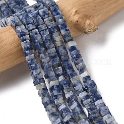 Natural Blue Spot Jasper Beads Strands&nbsp;G-A280-C06-01