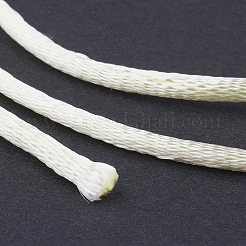Nylon Satin Rattail Cords&nbsp;NWIR-L006-1mm-32