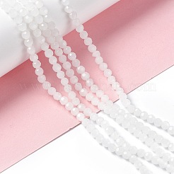 Imitation Jade Glass Beads Strands&nbsp;EGLA-J042-4mm-30