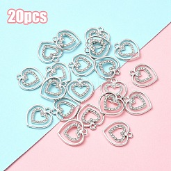 Alloy with Crystal Rhinestone Pendants&nbsp;ALRI-YW0001-21