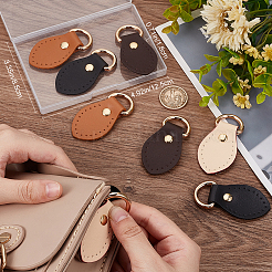 8Pcs 4 Colors Cowhide D Buckle&nbsp;FIND-BBC0003-75B