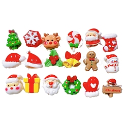 Christmas Theme Resin Cabochones&nbsp;PW-WG52060-01