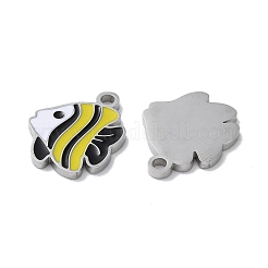 304 Stainless Steel Pendants&nbsp;STAS-C083-10P-01