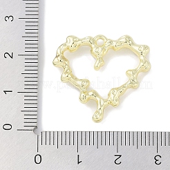 Rack Plating Alloy Crystal Rhinestone Pendants&nbsp;PALLOY-F018-16G-02