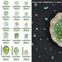 630Pcs 15 Styles Electroplate Glass Beads&nbsp;EGLA-PA0001-31