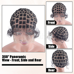 Fibre Wig Hair&nbsp;DIY-WH0750-332A
