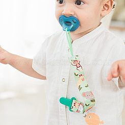 Iron Baby Pacifier Clips&nbsp;AJEW-PH0016-01AB