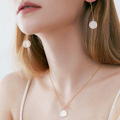 DIY Blank Floating Charm Necklace Making Kit&nbsp;DIY-DR0001-21