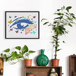 Plastic Reusable Drawing Painting Stencils Templates&nbsp;DIY-WH0202-267