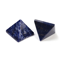 Natural Sodalite Orgonite Pyramid Display Decorations&nbsp;G-C186-07J