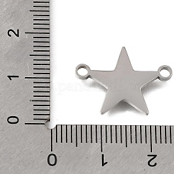 304 Stainless Steel Polishing Connector Charms&nbsp;STAS-E532-11P