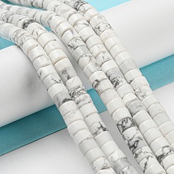 Natural Howlite Beads Strands&nbsp;G-M420-A02-01