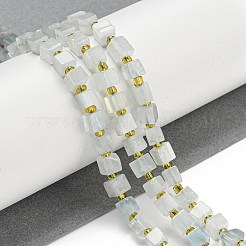 Natural Aquamarine Beads Strands&nbsp;G-G053-B10-01D