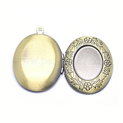 Brass Locket Pendants&nbsp;LS-KK-F717-18AB-NR