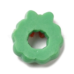 Christmas Theme Opaque Resin Cabochons&nbsp;RESI-E043-01A