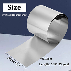 304 Stainless Steel Sheet&nbsp;STAS-WH0051-003P-01
