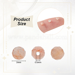 2 Strands Natural Sunstone Beads Strands&nbsp;G-OC0005-42