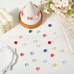 108Pcs 9 Colors Transparent Glass Beads Sets&nbsp;GLAA-PA0001-06