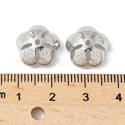 Brass Bead Caps&nbsp;KK-V015-12P