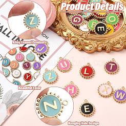 52Pcs Alloy Enamel Pendants&nbsp;ENAM-CJ0007-07B
