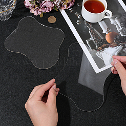 Irregular Acrylic Cup Mats&nbsp;AJEW-CN0006-01B