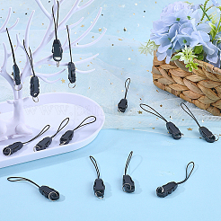 100pcs Plastic Cord Mobile Straps with Detachable Buckle&nbsp;FIND-GF0006-61A