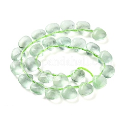 Natural Green Fluorite Beads Strands&nbsp;G-G116-A02-01