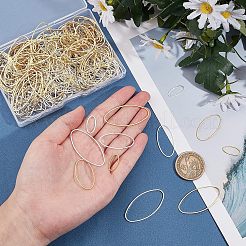 Brass Linking Rings&nbsp;KK-OC0001-12