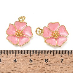 Brass Enamel Pendants&nbsp;KK-CBAD9DF-03G-F