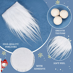 Artificial Wool Gnome Beard Costume Beard&nbsp;DIY-WH0188-94D