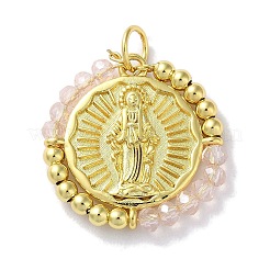 Rack Plated Brass Pendant&nbsp;KK-Z039-05C