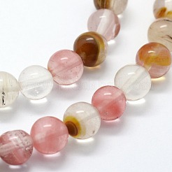 Tigerskin Glass Beads Strands&nbsp;G-I199-16-8mm