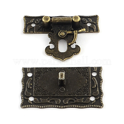 Wooden Box Lock Catch Clasps&nbsp;IFIN-R203-49AB