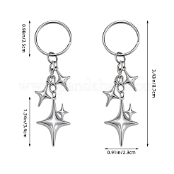 Star Alloy Keychain&nbsp;KEYC-SW00014-01