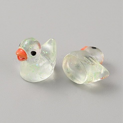 Mini Resin Sequins Duck Home Display Decorations&nbsp;RESI-SZC0004-06H