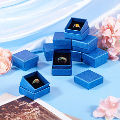 12Pcs Paper Packing Ring Boxes&nbsp;CON-TA0001-42C